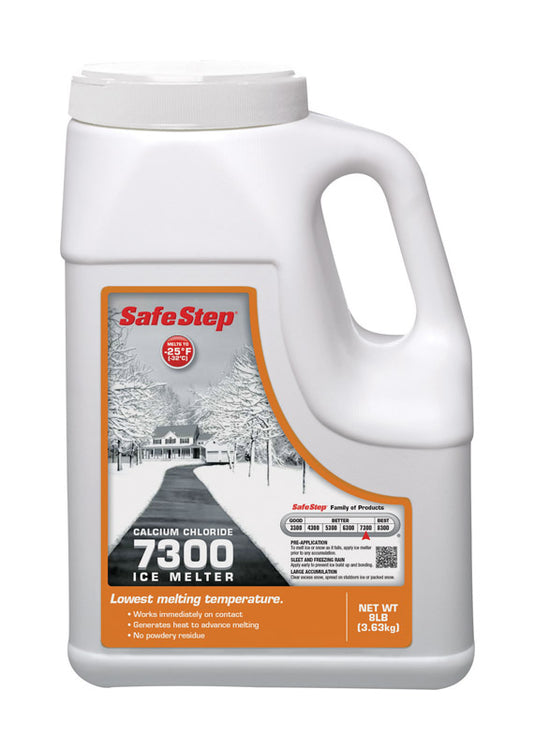 Safe Step 7300 Calcium Chloride Pellet Ice Melt 8 lb