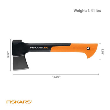 Fiskars X7 1.41 lb Single Bit Splitting Hatchet Fiberglass Handle