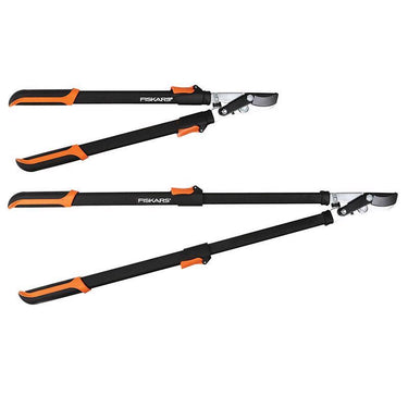 Fiskars Power-Lever 25-37 in. Steel Lopper Pruners