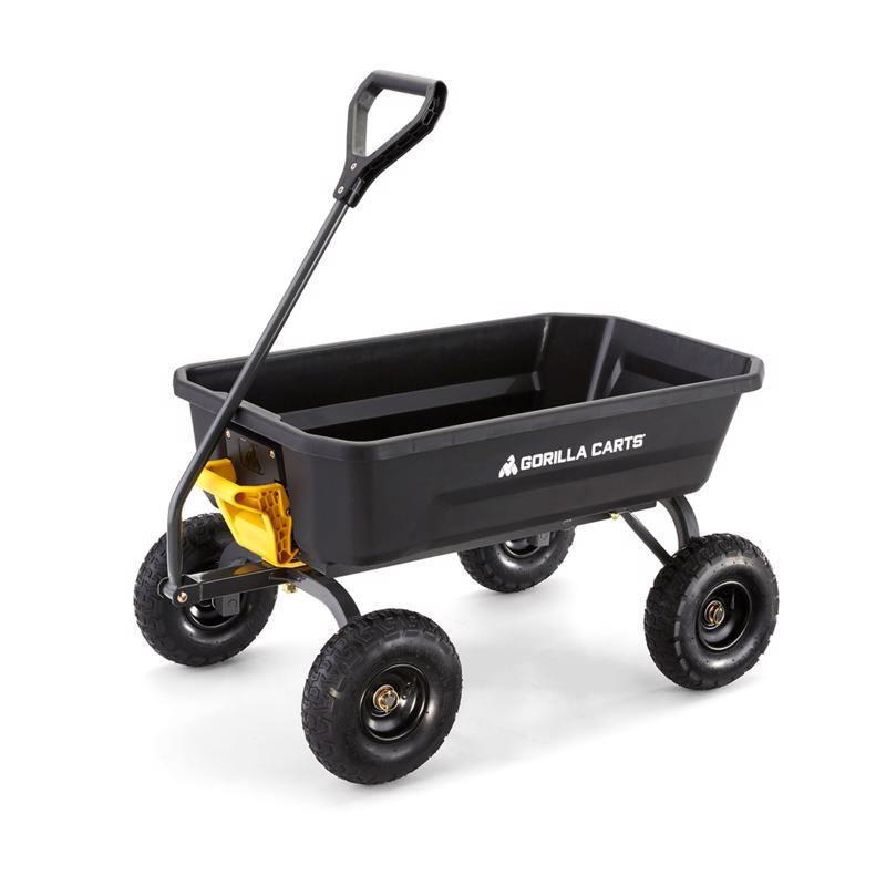 Load image into Gallery viewer, Gorilla Carts Poly Dump Cart 600 lb. cap.
