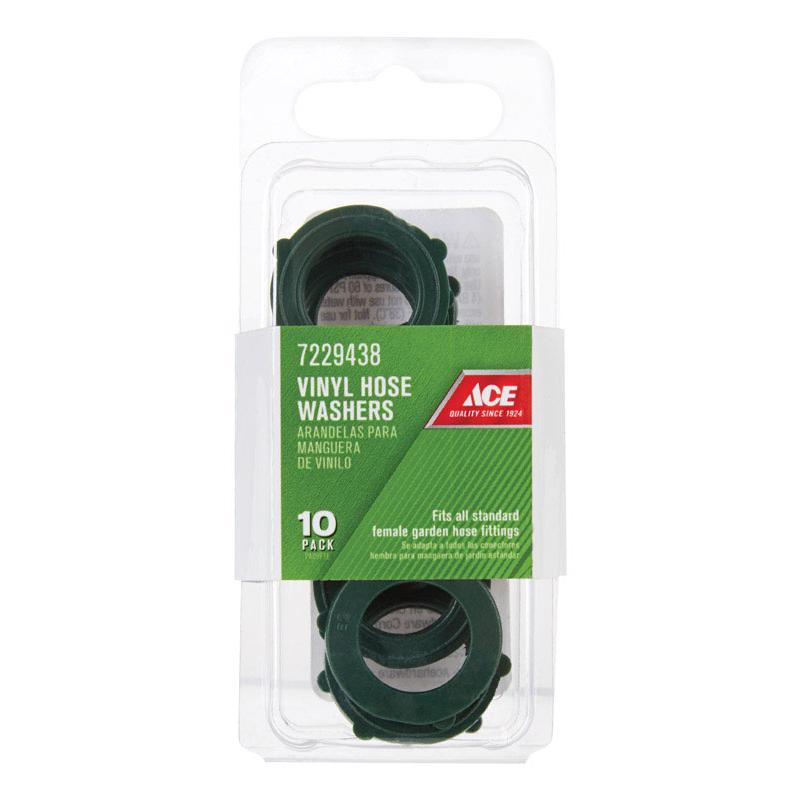 Load image into Gallery viewer, Ace 3/4 in. Vinyl Non-Threaded Female Hose Washer
