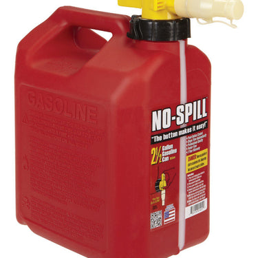 No-Spill HDPE Gas Can 2.5 gal