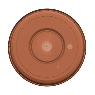 Bloem Terra 1.75 in. H X 8 in. W X 9.25 in. D Resin Traditional Plant Saucer Terra Cotta