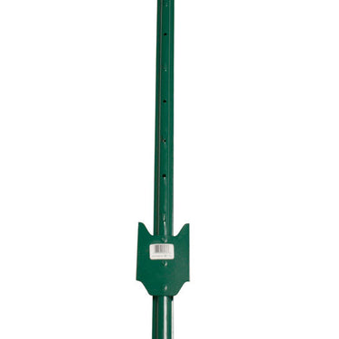 American Posts .5 in. H X 1.25 in. W X 3 ft. L 14 Ga. Powder Coated Green steel U-Post