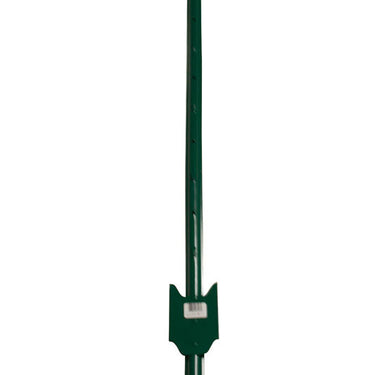 American Posts .5 in. H X 1.25 in. W X 4 ft. L 14 Ga. Powder Coated Green Steel U-Post