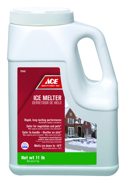 Ace Magnesium Chloride/MG-104/Sodium Chloride Pet Friendly Granule Ice Melt 11 lb