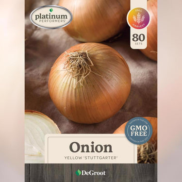 DeGroot Platinum Performers Yellow Stuttgarter Onion Bulb 80 pk