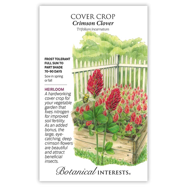 Load image into Gallery viewer, Crimson Clover Cover Crop Seeds
