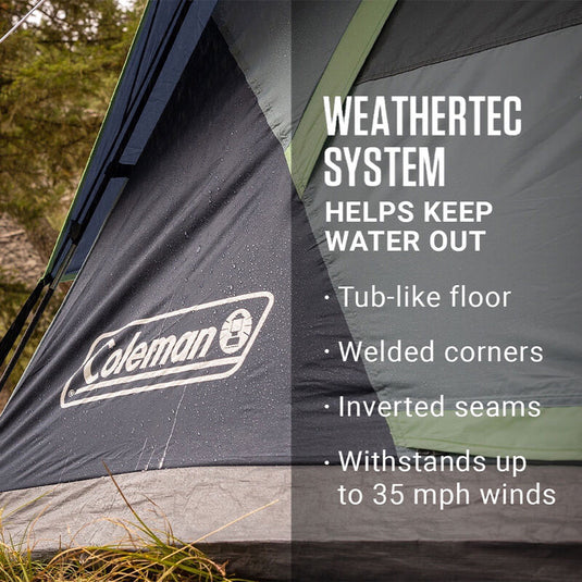 Coleman Skydome 4-Person Tent | Blue Nights