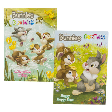 Disney Bunnies - Colortivity Coloring Book - 80 Pages - Assorted