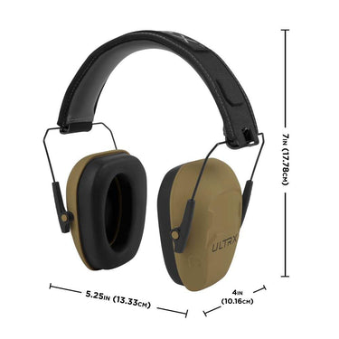 Allen ULTRX Shield Passive Earmuff - DFE