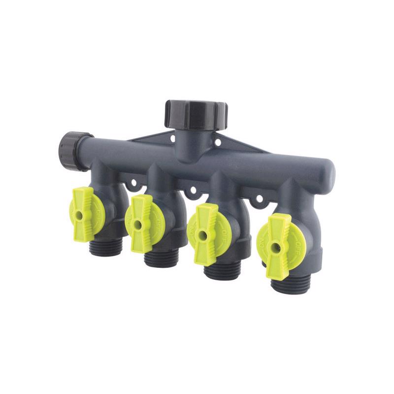 Load image into Gallery viewer, Ace Plastic Threaded Male Garden Hose Manifold
