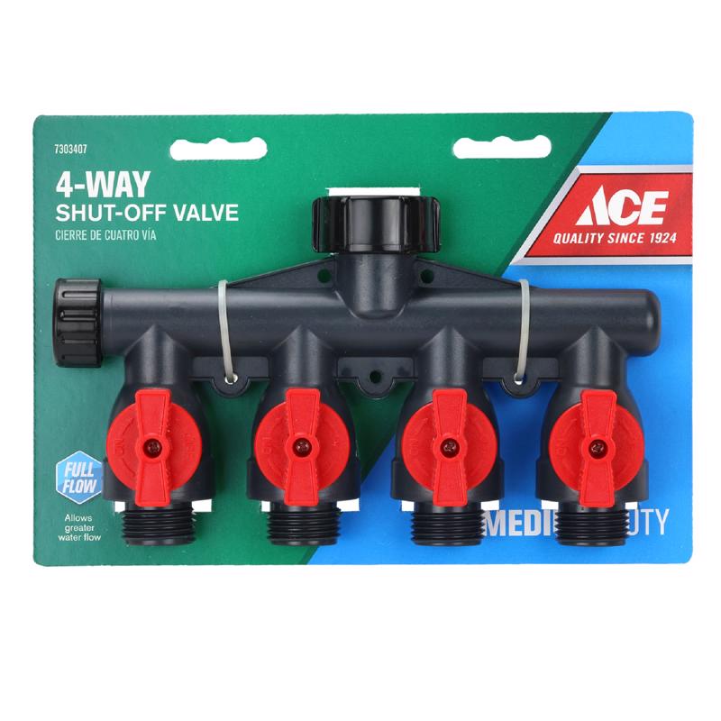 Load image into Gallery viewer, Ace Plastic Threaded Male Garden Hose Manifold
