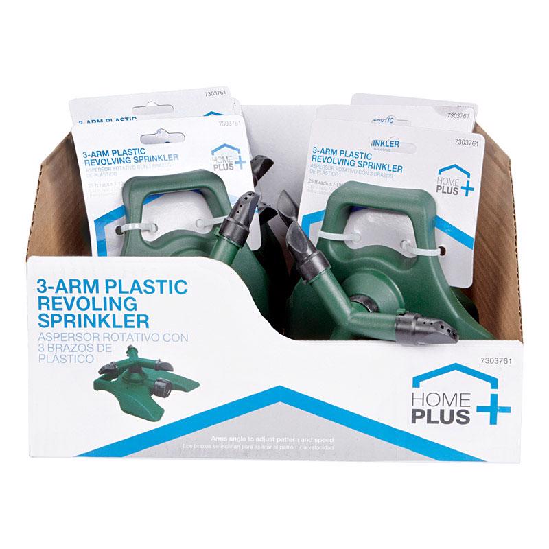 Load image into Gallery viewer, Home Plus Plastic Sled Base Rotating Sprinkler 1900 sq ft 1 pk

