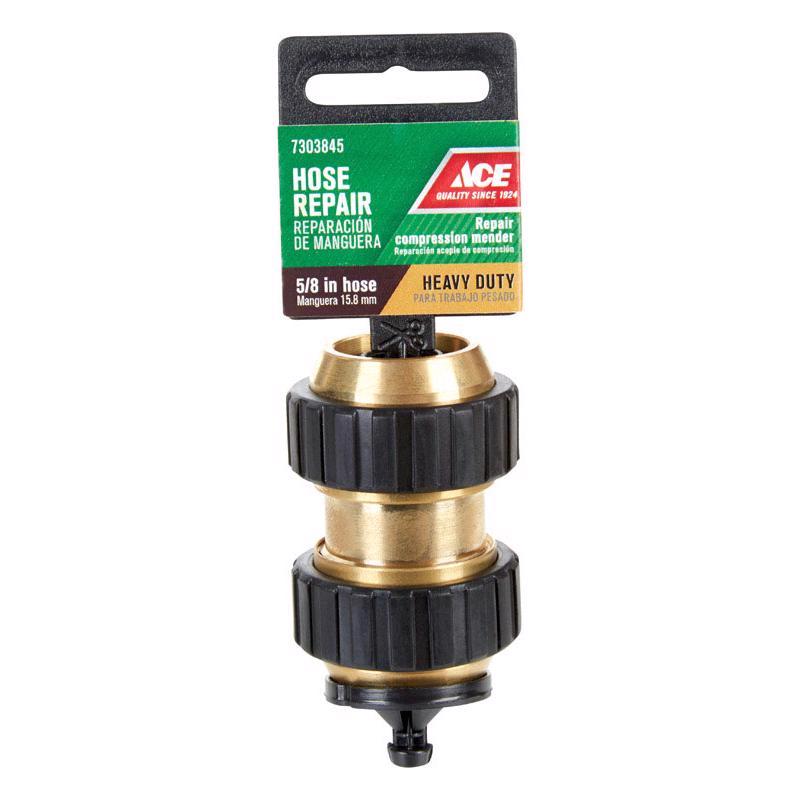 Load image into Gallery viewer, Ace 5/8 in. Brass Non-Threaded Female Hose Mender
