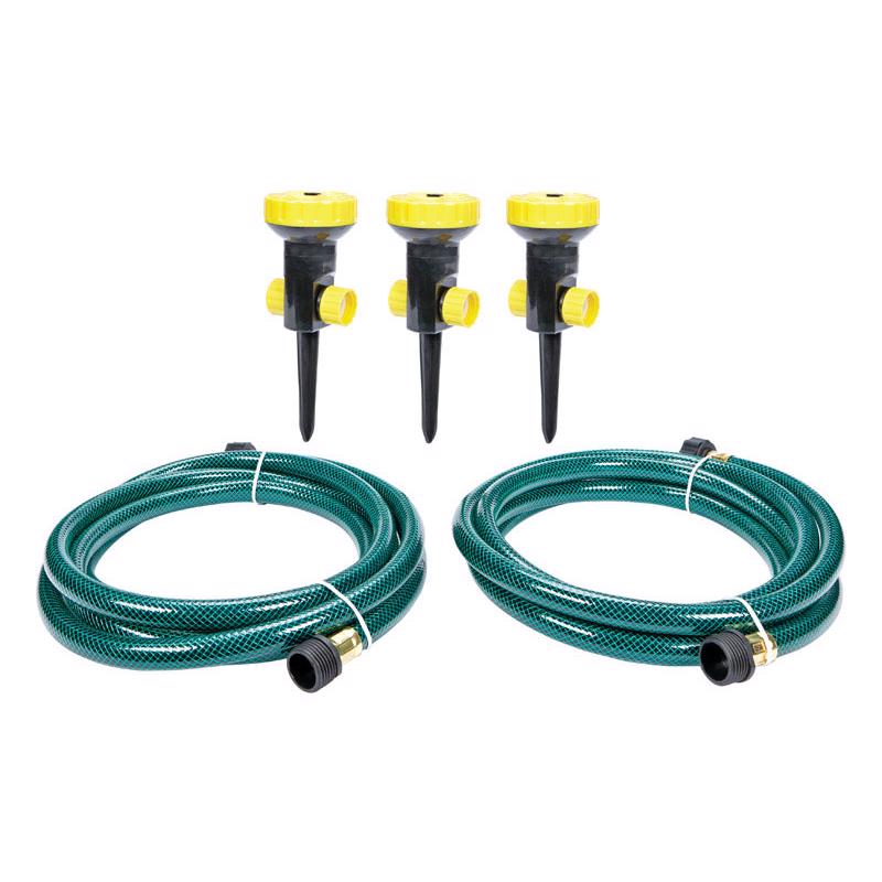 Load image into Gallery viewer, Ace Plastic Spike Base 5-Pattern Sprinkler Watering Kit 800 sq ft 5 pc
