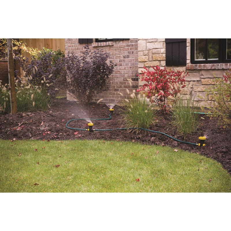 Load image into Gallery viewer, Ace Plastic Spike Base 5-Pattern Sprinkler Watering Kit 800 sq ft 5 pc
