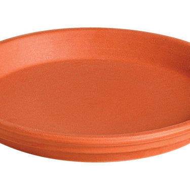 Deroma 1.2 in. H X 8.3 in. D Clay Traditional Plant Saucer Terracotta