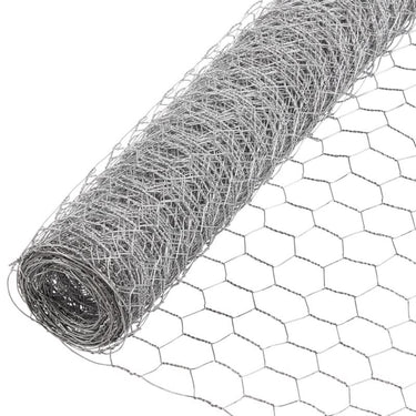 YardGard 24 in. H X 50 ft. L Galvanized Steel Poultry Netting 1 in.