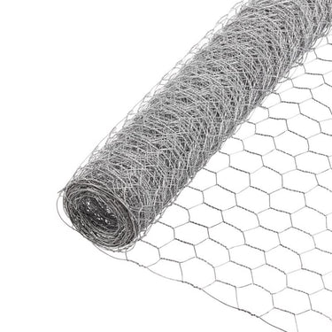 YardGard 48 in. H X 50 ft. L Galvanized Steel Poultry Netting 1 in.