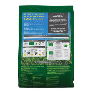 Scotts Turf Builder All-Purpose Lawn Food For All Grasses 15000 sq ft