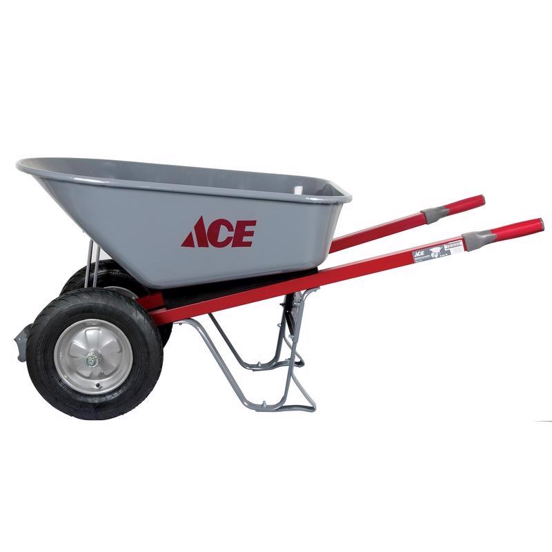 Load image into Gallery viewer, Ace Steel Contractor Wheelbarrow 6 cu ft
