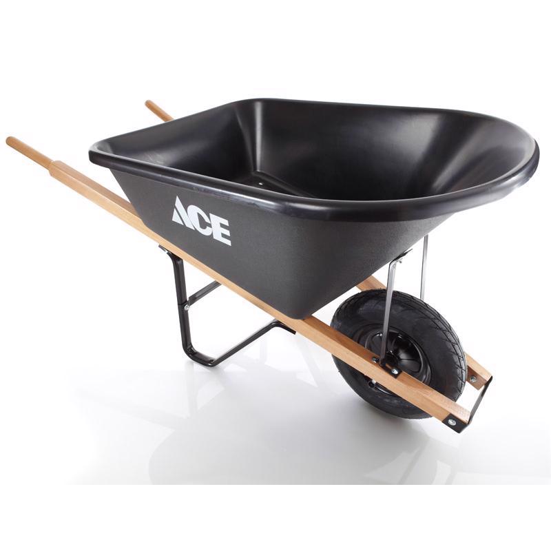 Load image into Gallery viewer, Ace Poly Residential Wheelbarrow 6 cu ft
