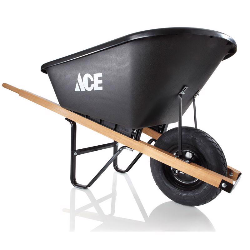 Load image into Gallery viewer, Ace Poly Residential Wheelbarrow 6 cu ft
