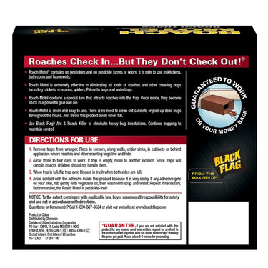 Black Flag Roach Motel Roach Bait Station 2 pk