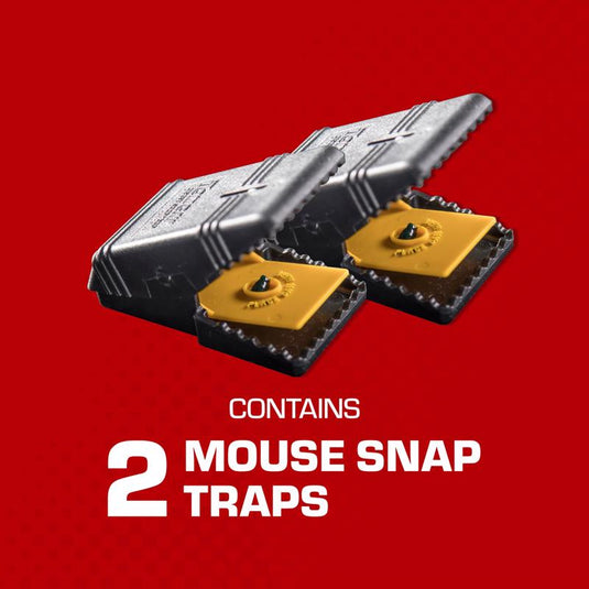 Tomcat Small Snap Trap For Mice 2 pk