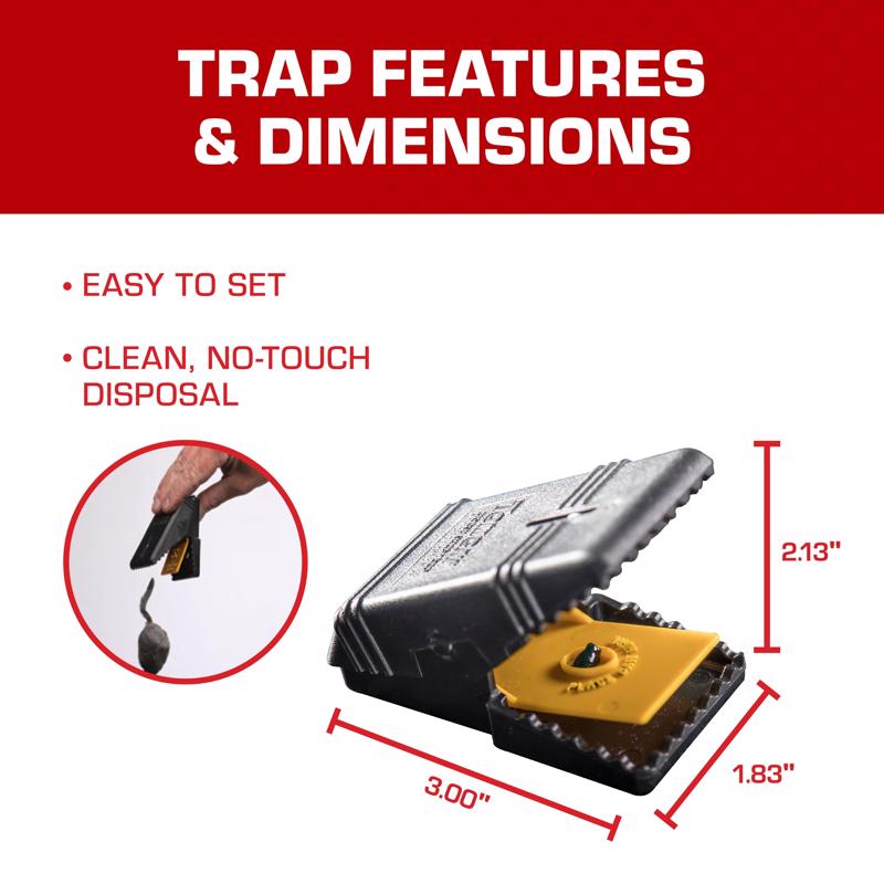 Load image into Gallery viewer, Tomcat Small Snap Trap For Mice 2 pk
