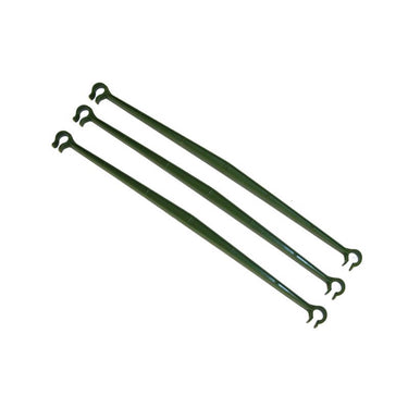 Gardener's Blue Ribbon Green Steel Garden Stakes