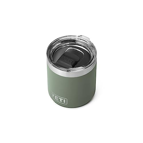 Load image into Gallery viewer, Yeti Rambler 10 Oz Lowball 2.0 with Magslider Lid Camp Green
