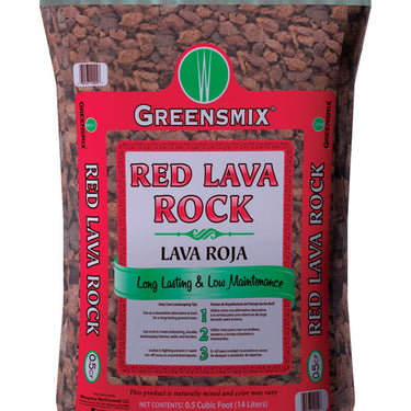 Greensmix Red Decorative Stone 0.5 cu ft 25 lb