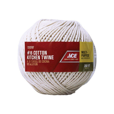 Ace 350 ft. L White Twisted Cotton Twine