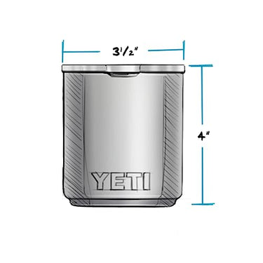Yeti Rambler 10 Oz Lowball 2.0 with Magslider Lid Cosmic Lilac