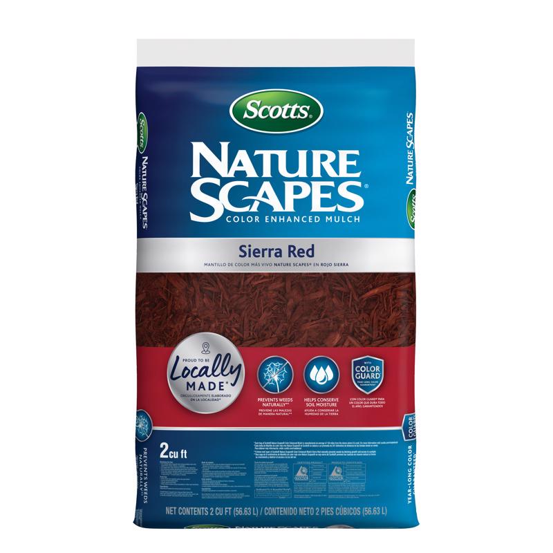 Load image into Gallery viewer, Scotts Nature Scapes Red Bark Color Enhanced Mulch 2 cu ft
