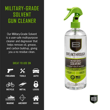 Breakthrough Clean Technologies Military-Grade Solvent, 16oz Bottle