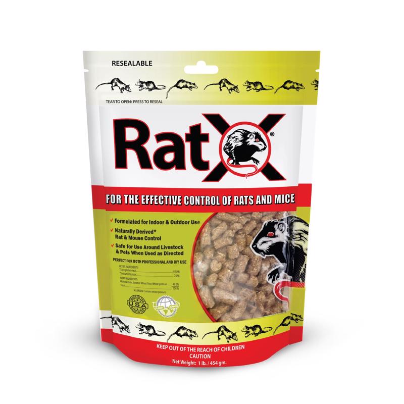 Load image into Gallery viewer, RatX Non-Toxic Bait Pellets For Mice and Rats 1 lb 1 pk
