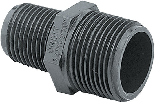 Orbit Adapter 1/2 in. x 3/4 in. Male Pipe Thread Poly Riser Adapter