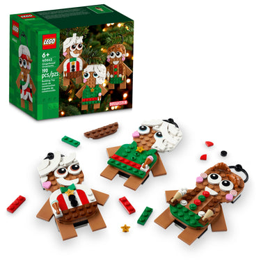 LEGO® Gingerbread Ornaments