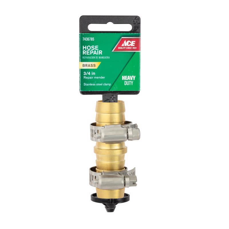 Load image into Gallery viewer, Ace 3/4 in. Brass Male Hose RepairAce 3/4 in. Brass Male Hose Repair
