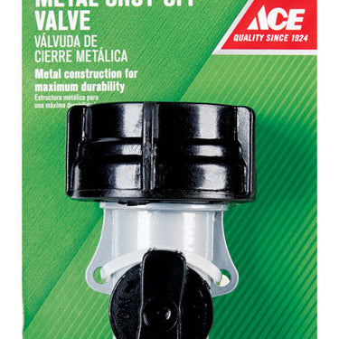 Ace Zinc Threaded Male Hose Shut-off Valve