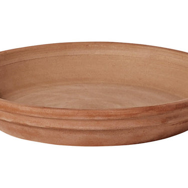 Deroma Moka 0.74 in. H X 6 in. D Clay Standard Plant Saucer Terracotta
