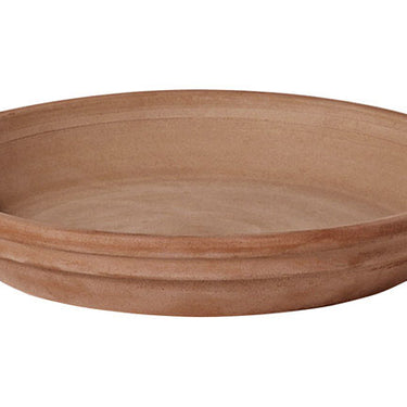 Deroma 1 in. H X 1 in. D X 4 in. D Clay Standard Plant Saucer Terracotta
