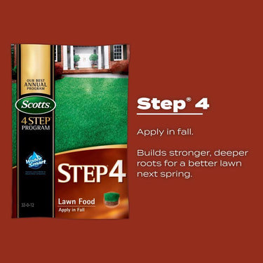 Scotts Step 4 Fall Lawn Food For All Grasses 5000 sq ft