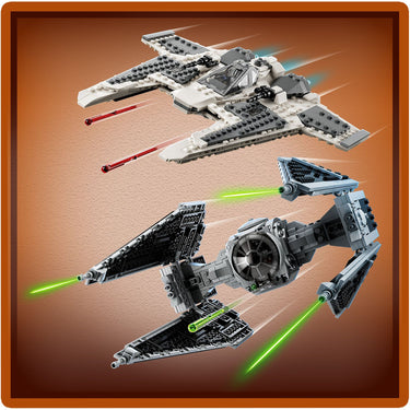 LEGO® Star Wars Mandalorian Fang Fighter vs. TIE Interceptor™