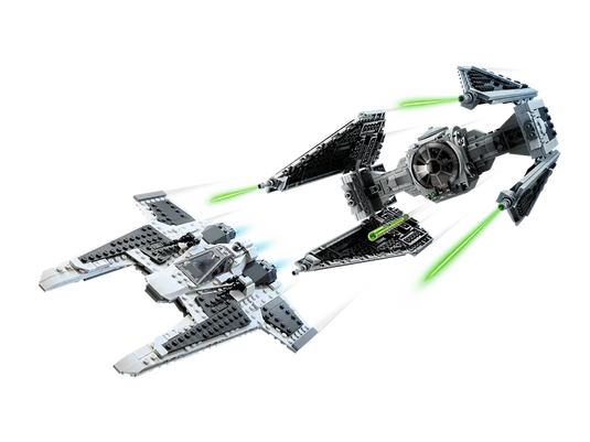 Lego Star Wars Mandalorian Fang Fighter vs. TIE Interceptor™ 957pc