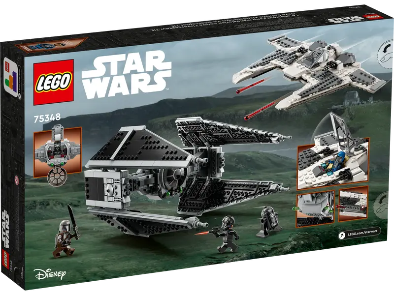 Load image into Gallery viewer, Lego Star Wars Mandalorian Fang Fighter vs. TIE Interceptor™ 957pc
