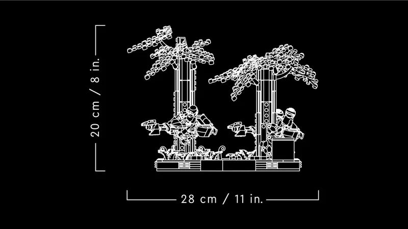 Load image into Gallery viewer, Lego Star Wars Endor™ Speeder Chase Diorama
